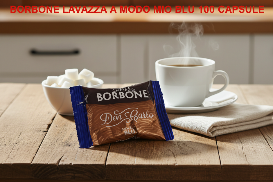 Borbone Lavazza A Modo Mio Blu 100 - Capsule Caffè & Dolci