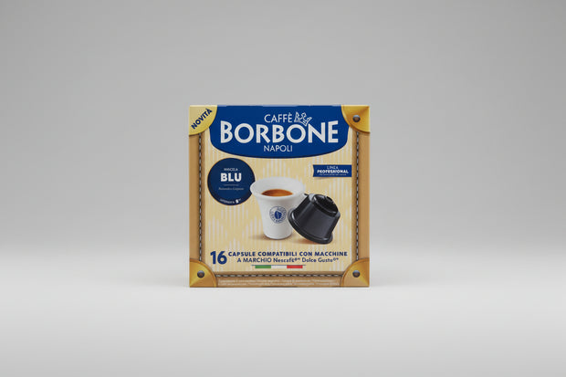 Borbone Dolce Gusto Blu 16 - Capsule Caffè & Dolci