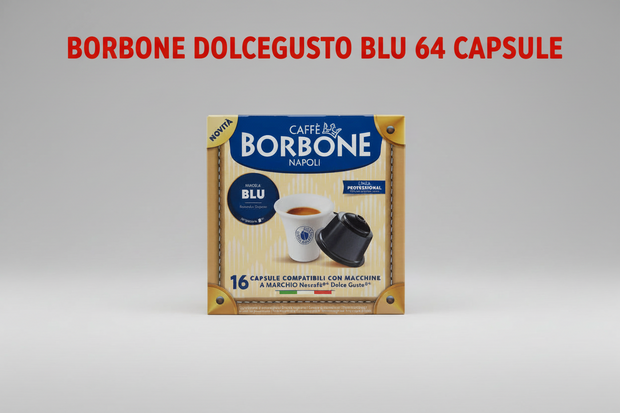 Borbone Dolce Gusto Blu 64 - Capsule Caffè & Dolci