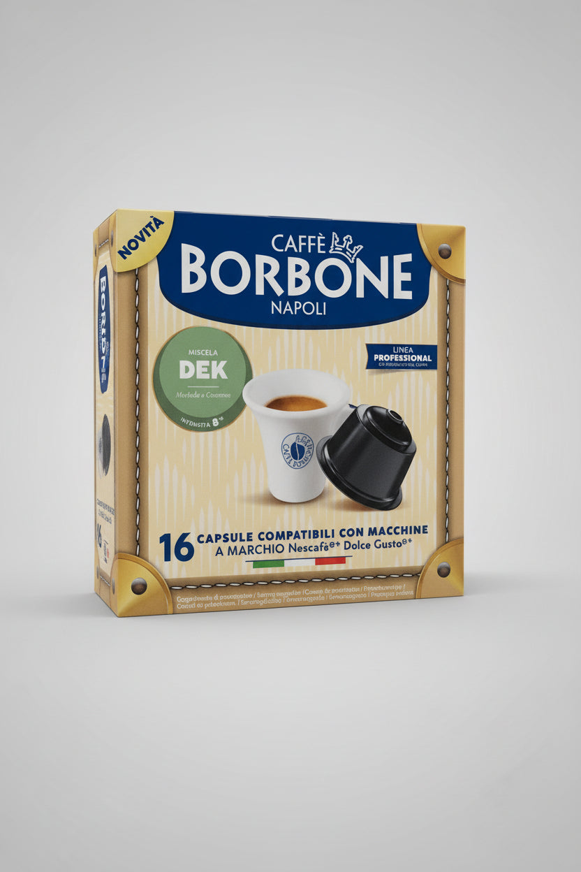 Borbone Dolce Gusto Dek 16 - Capsule Caffè & Dolci