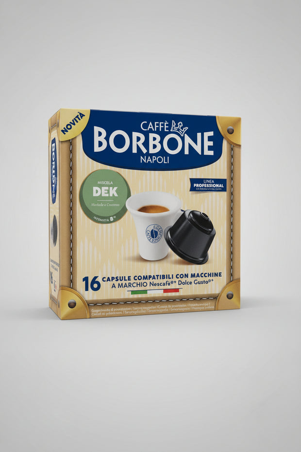 Borbone Dolce Gusto Dek 16 - Capsule Caffè & Dolci