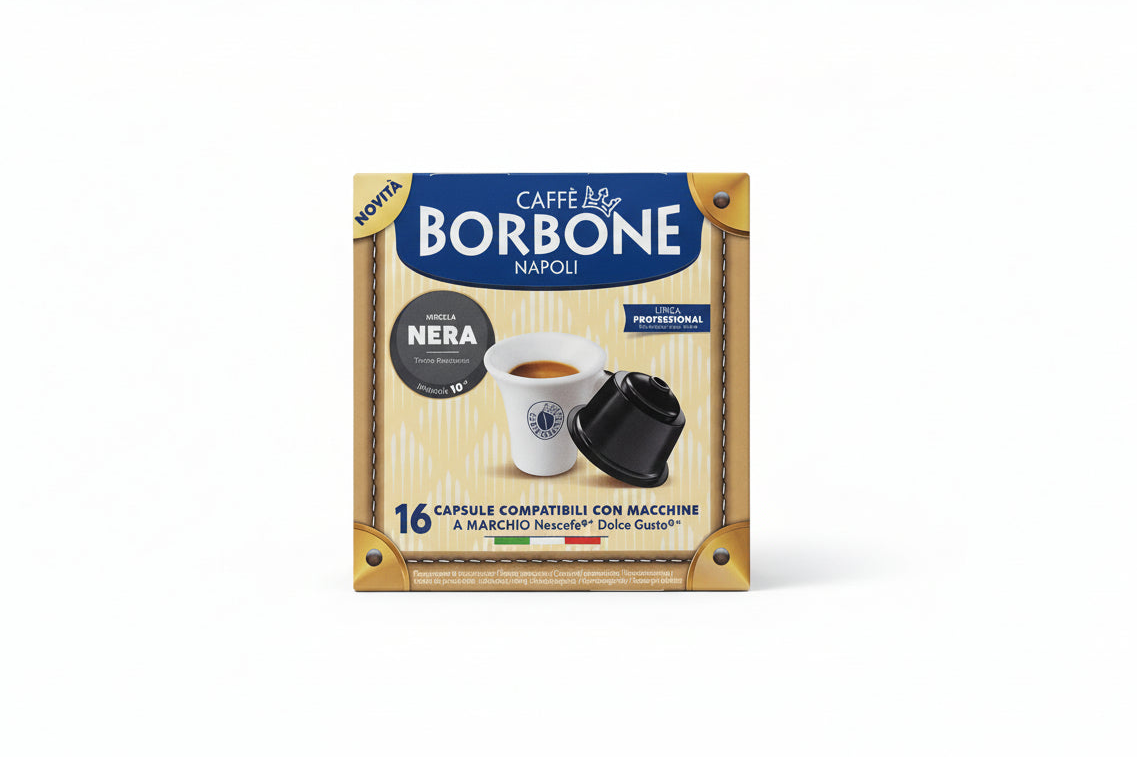 Borbone Dolce Gusto Nero 16 - Capsule Caffè & Dolci