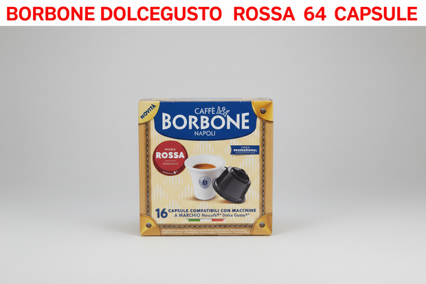 Borbone Dolce Gusto Rosso 64 - Capsule Caffè & Dolci