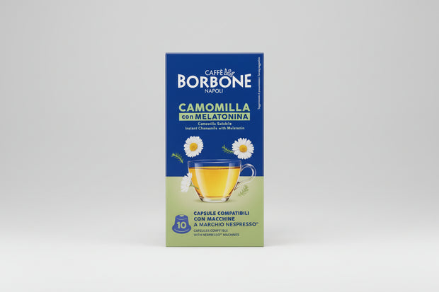 Borbone Nespresso Camomilla Melatonina - Capsule Caffè & Dolci