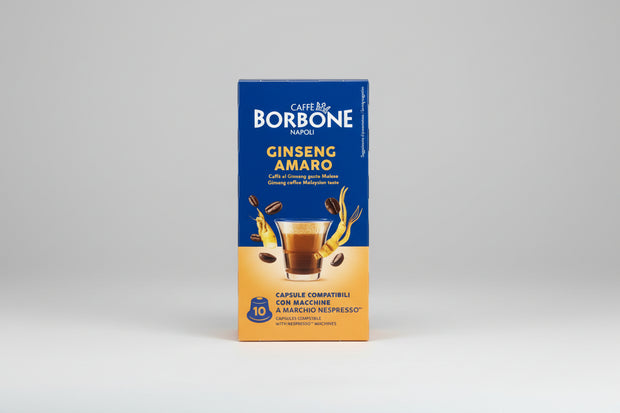 Borbone Nespresso Ginseng Amaro - Capsule Caffè & Dolci