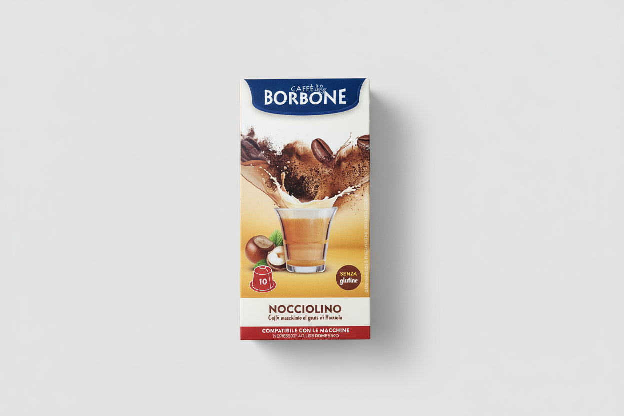 Borbone Nespresso Nocciolino - Capsule Caffè & Dolci
