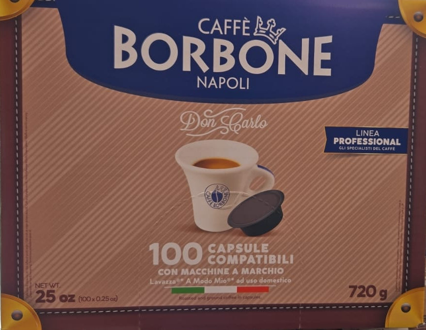 Borbone Lavazza A Modo Mio Nera 100