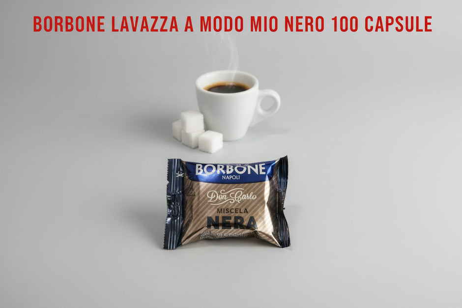 Borbone Lavazza A Modo Mio Nero 100 - Capsule Caffè & Dolci
