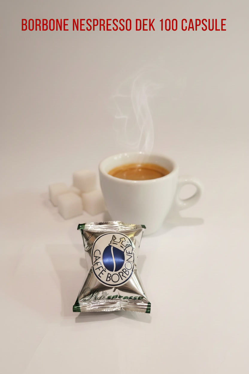 Borbone Nespresso Dek 100 - Capsule Caffè & Dolci