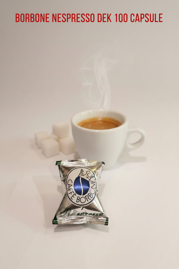 Borbone Nespresso Dek 100 - Capsule Caffè & Dolci