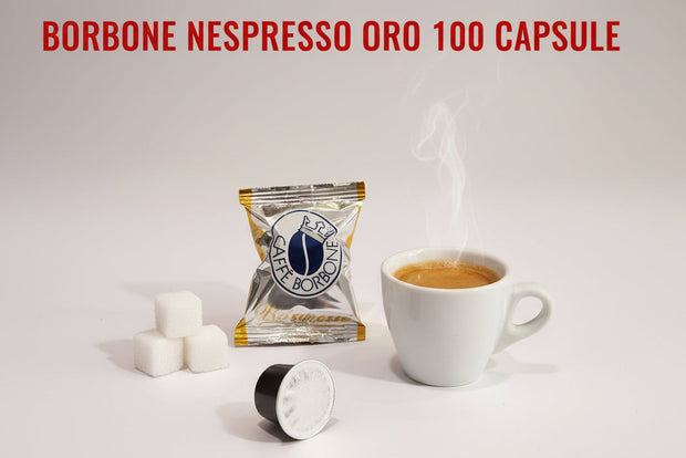 Borbone Nespresso Oro 100 - Capsule Caffè & Dolci