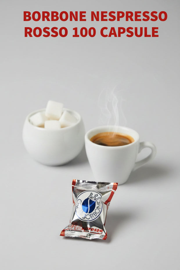 Borbone Nespresso Rossa 100 - Capsule Caffè & Dolci