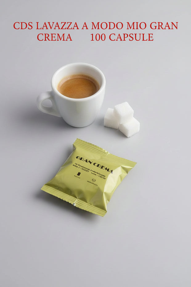 Caffè di Saronno Lavazza A Modo Mio Gran Crema 100 - Capsule Caffè & Dolci