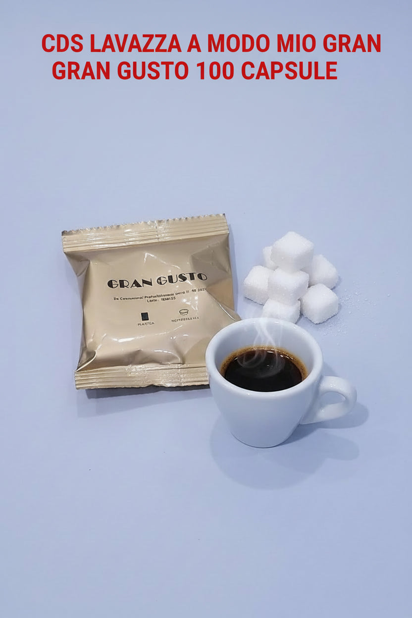Caffè di Saronno Lavazza A Modo Mio Gran Gusto 100 - Capsule Caffè & Dolci