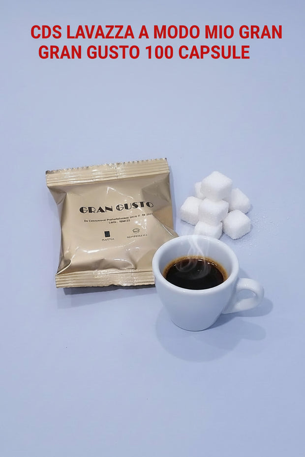 Caffè di Saronno Lavazza A Modo Mio Gran Gusto 100 - Capsule Caffè & Dolci