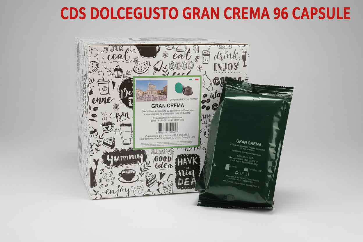 Caffè di Saronno Dolce Gusto Gran Crema 80 - Capsule Caffè & Dolci