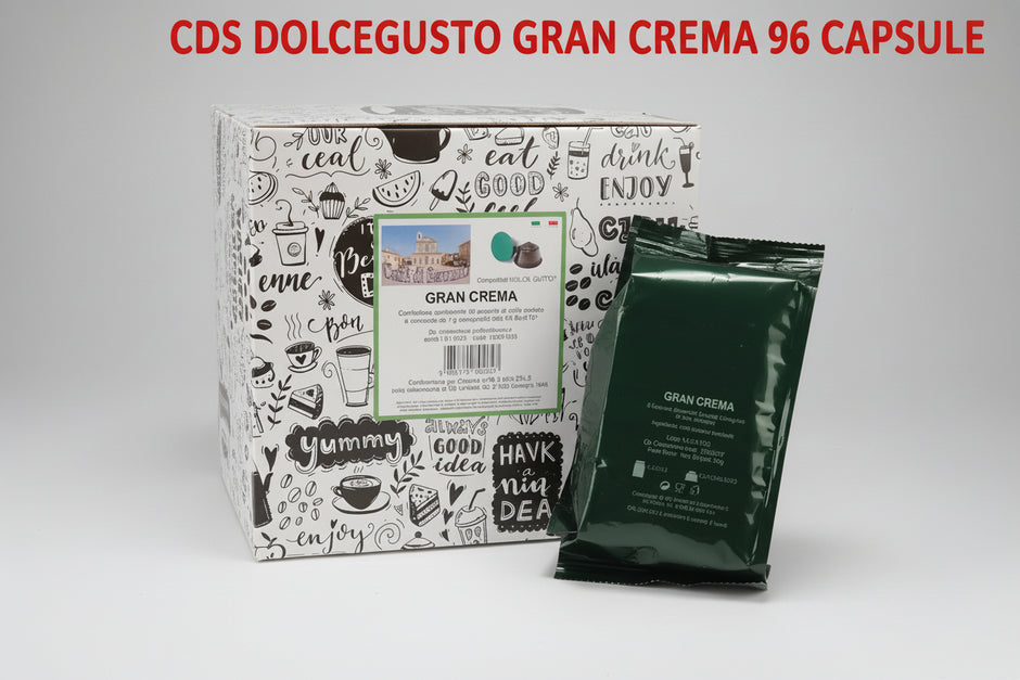 Caffè di Saronno Dolce Gusto Gran Crema 80 - Capsule Caffè & Dolci