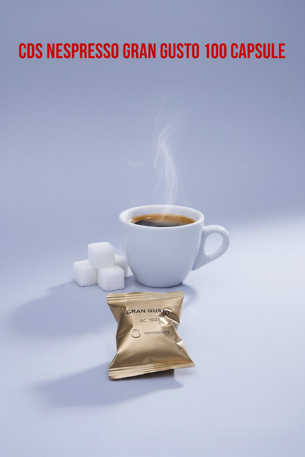Caffè di Saronno Nespresso Gran Gusto 100 - Capsule Caffè & Dolci