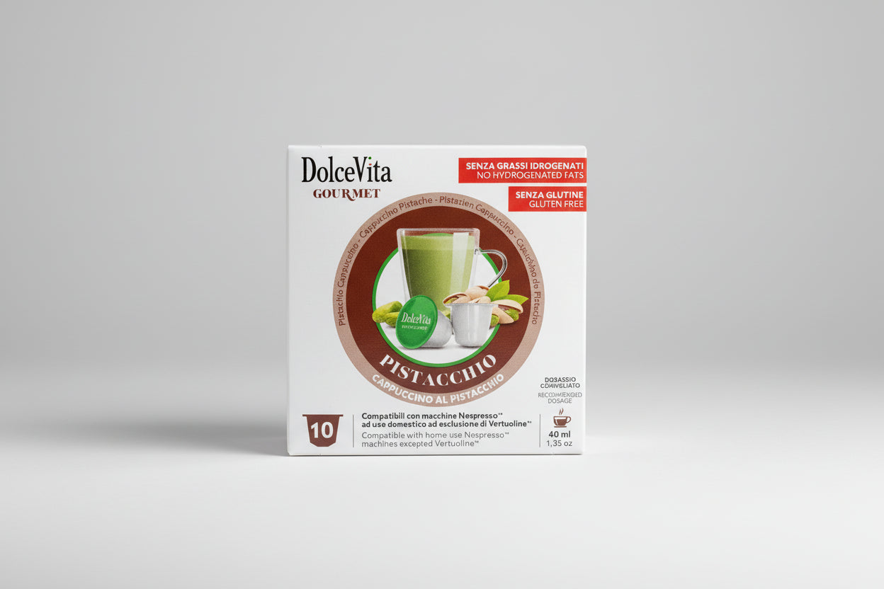DolceVita Nespresso Pistacchio - Capsule Caffè & Dolci
