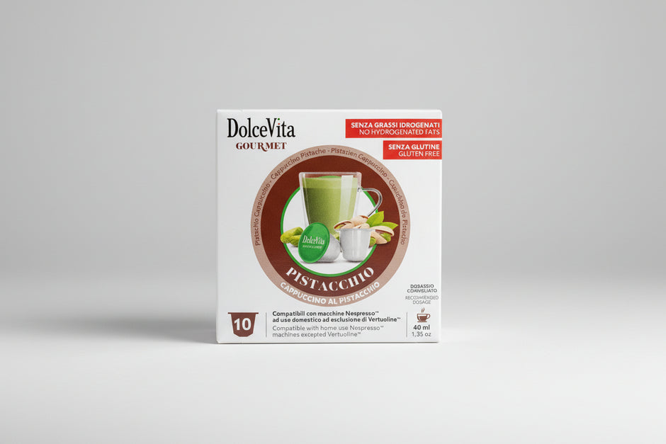 DolceVita Nespresso Pistacchio - Capsule Caffè & Dolci