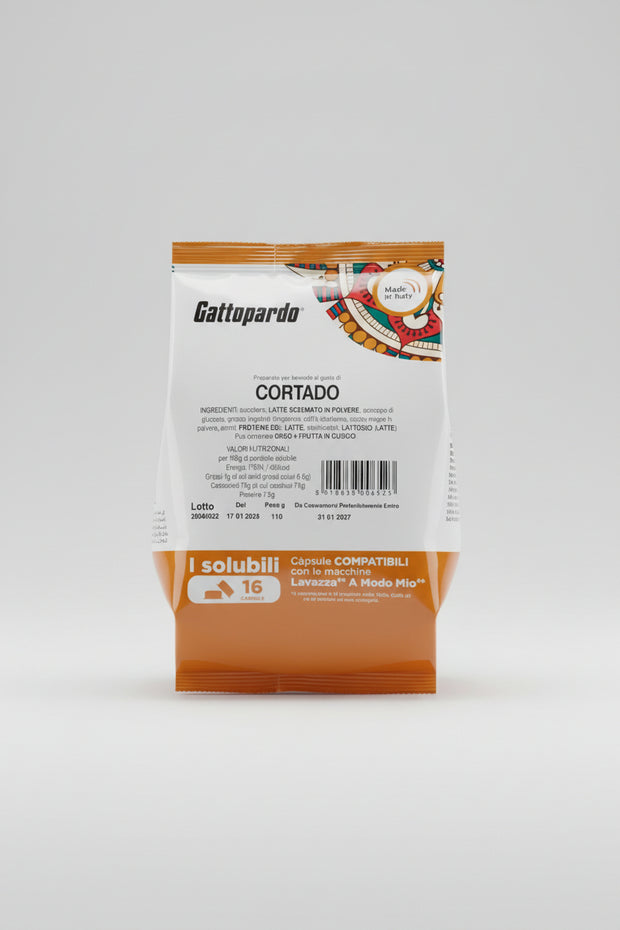 Gattopardo Lavazza A Modo Mio Cortado - Capsule Caffè & Dolci