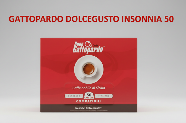 Gattopardo Dolce Gusto Insonnia 50 - Capsule Caffè & Dolci