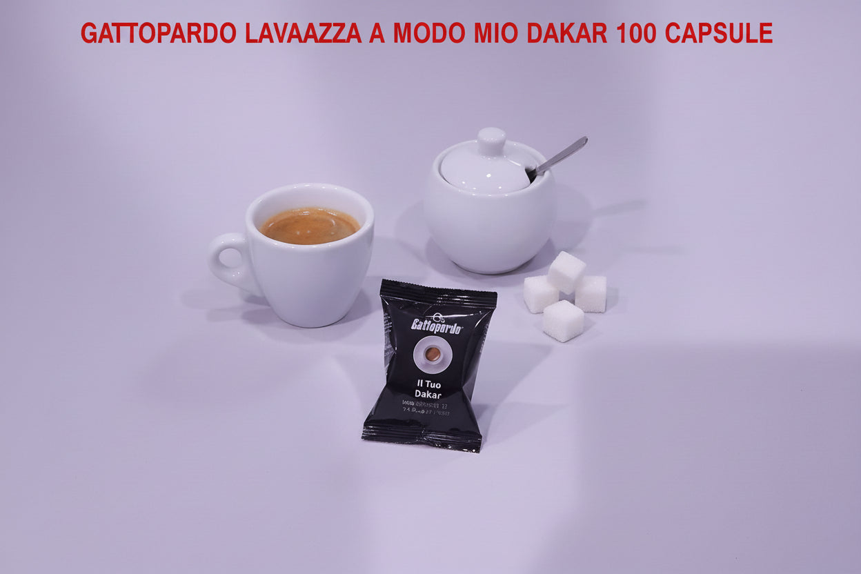 Gattopardo Lavazza A Modo Mio Dakar 100 - Capsule Caffè & Dolci