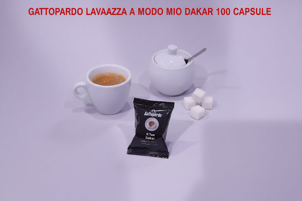 Gattopardo Lavazza A Modo Mio Dakar 100 - Capsule Caffè & Dolci