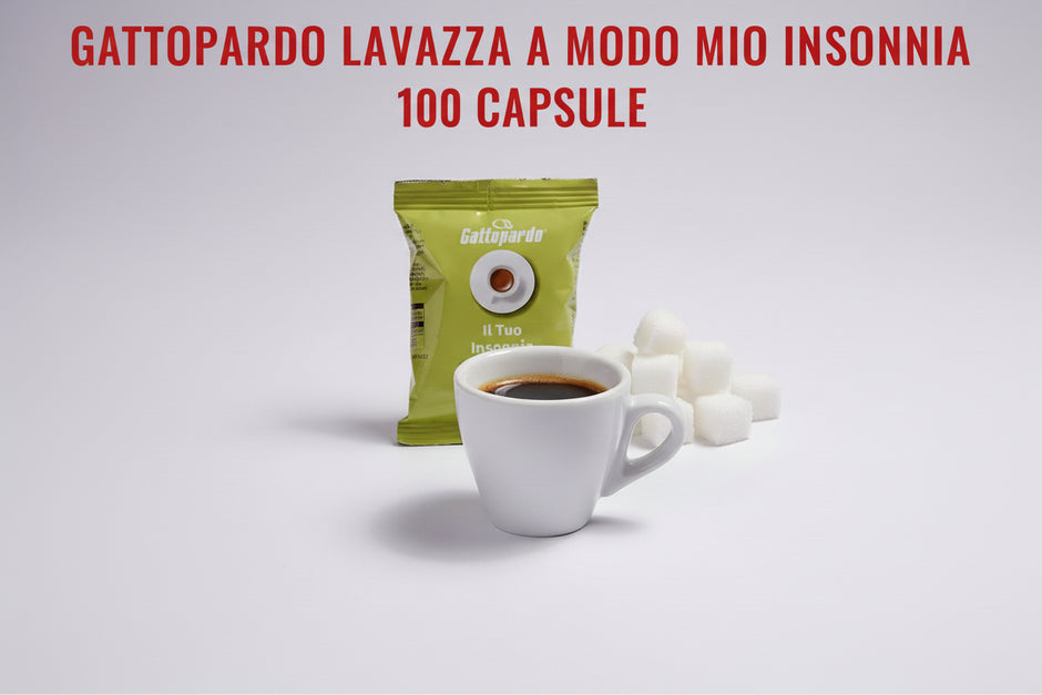 Gattopardo Lavazza A Modo Mio Insonnia 100 - Capsule Caffè & Dolci