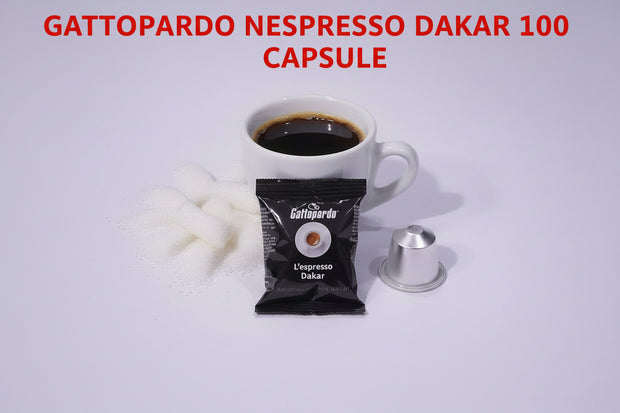 Gattopardo Nespresso Dakar 100 - Capsule Caffè & Dolci