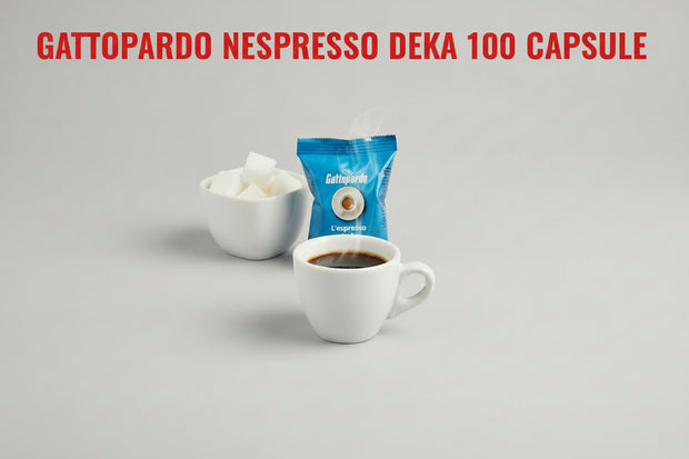 Gattopardo Nespresso Dek 100 - Capsule Caffè & Dolci