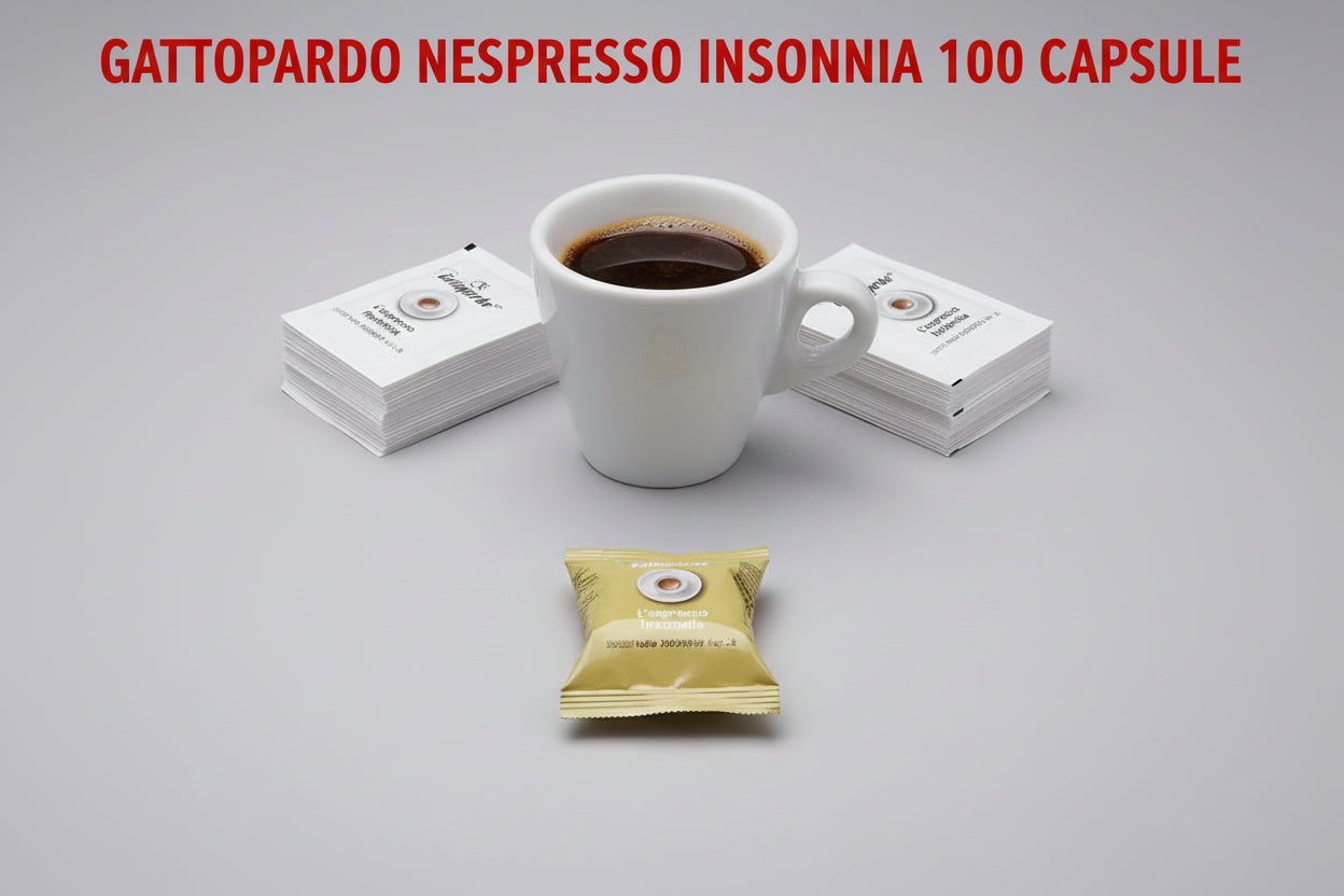 Gattopardo Nespresso Insonnia 100 - Capsule Caffè & Dolci