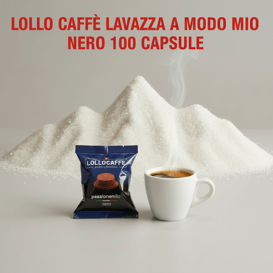 Lollo Caffè Lavazza A Modo Mio Nero 100 - Capsule Caffè & Dolci
