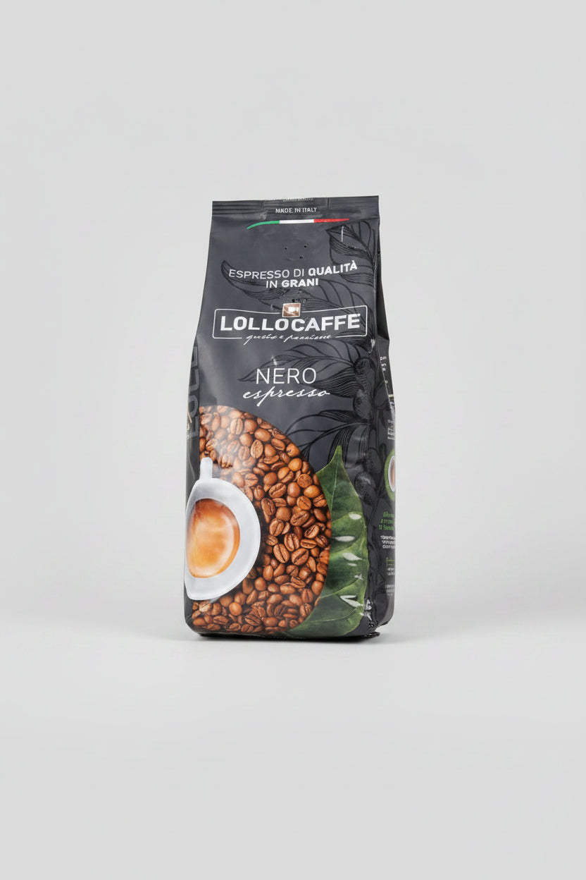 Lollo Caffè in Grani Miscela Nera Kg.1
