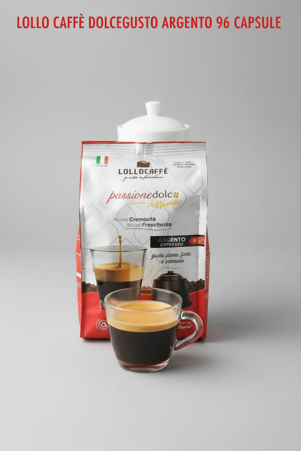 Lollo Caffè Dolce Gusto Argento 96 - Capsule Caffè & Dolci