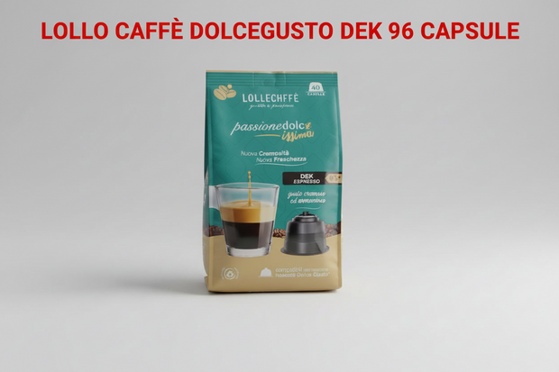 Lollo Caffè Dolce Gusto Dek 96 - Capsule Caffè & Dolci