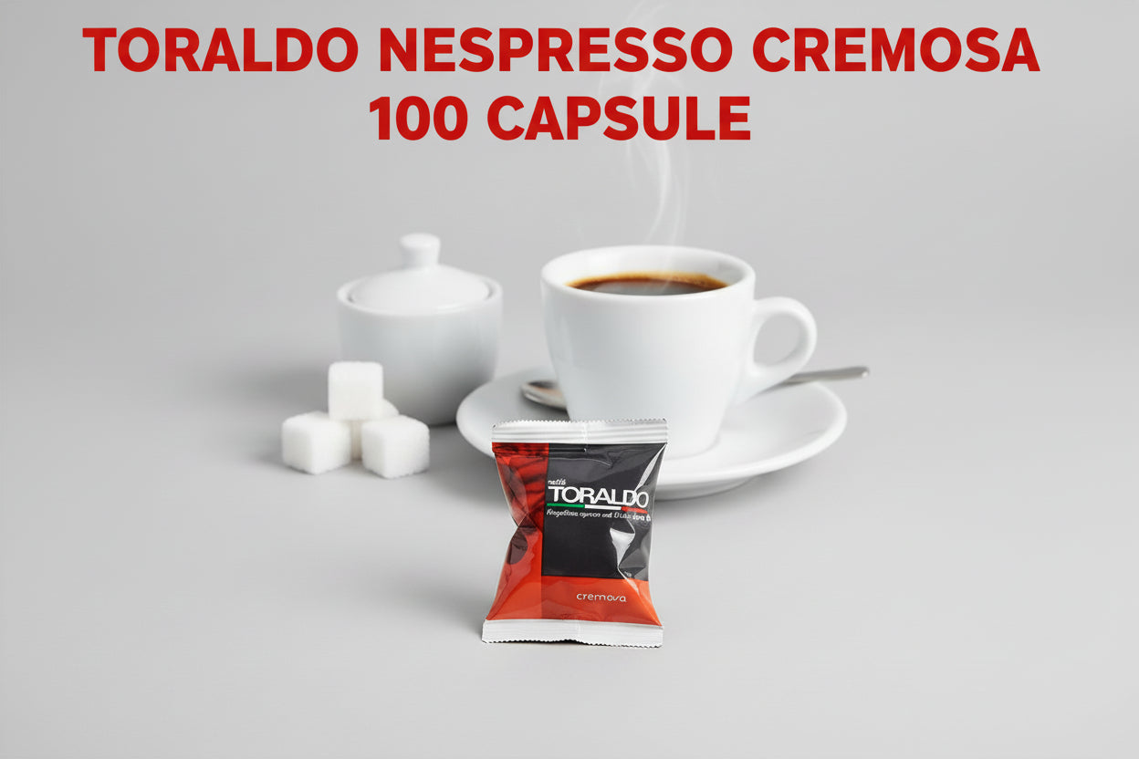 Toraldo Nespresso Cremosa 100 - Capsule Caffè & Dolci