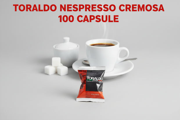 Toraldo Nespresso Cremosa 100 - Capsule Caffè & Dolci